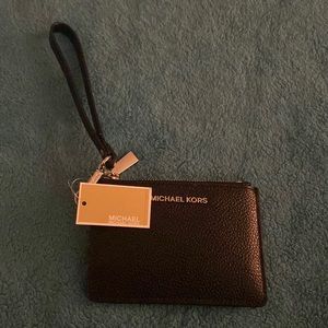 Micheal kors small jetset coin purse leather